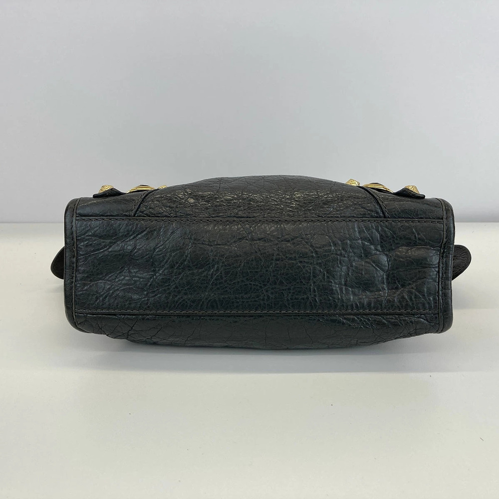 BALENCIAGA Giant City Handbag Leather Gray - Picture 4 of 6